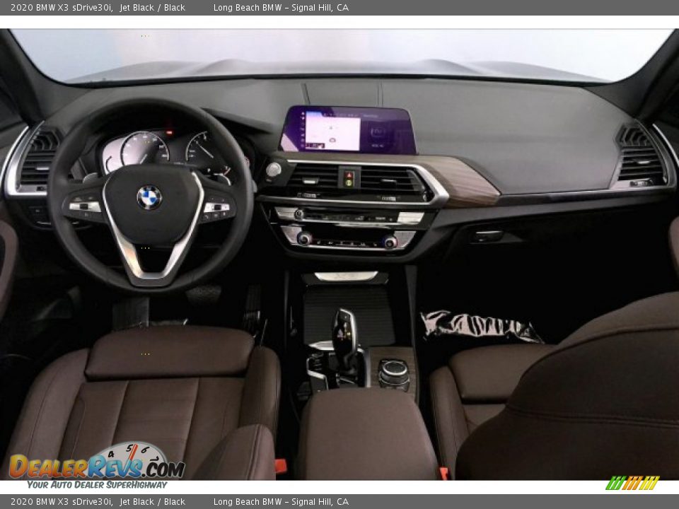 2020 BMW X3 sDrive30i Jet Black / Black Photo #20