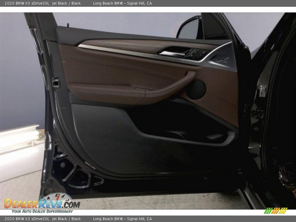 2020 BMW X3 sDrive30i Jet Black / Black Photo #21