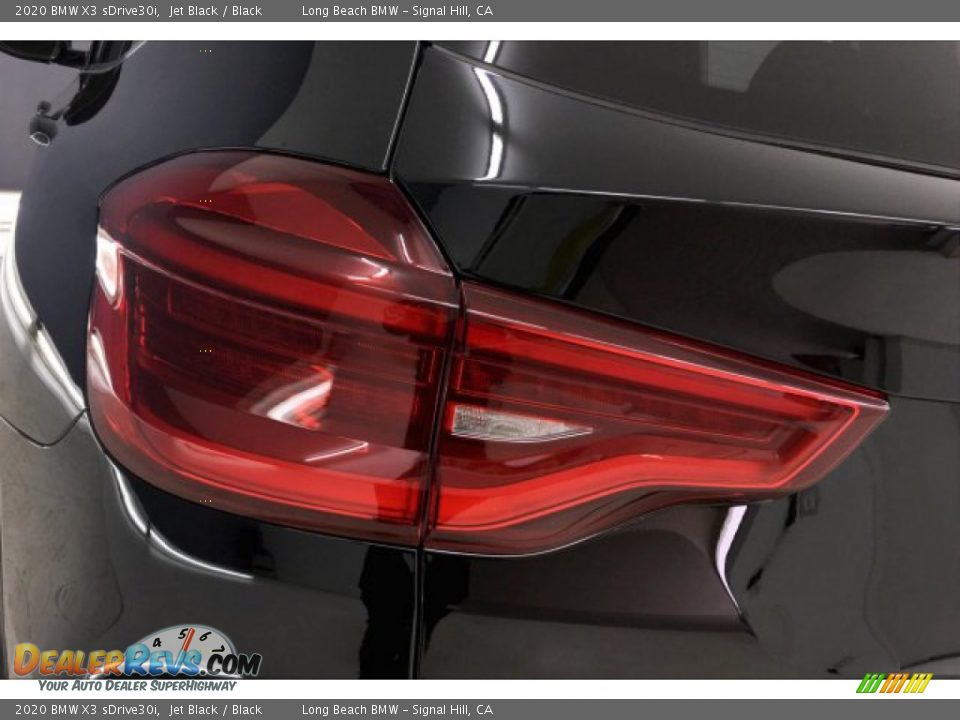 2020 BMW X3 sDrive30i Jet Black / Black Photo #22