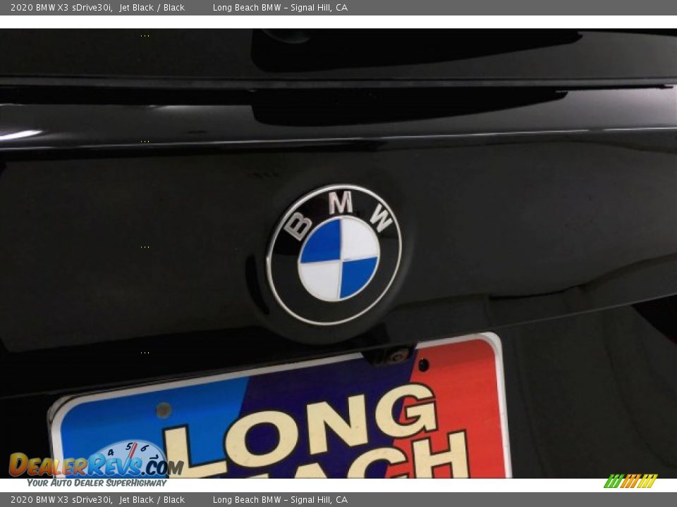 2020 BMW X3 sDrive30i Jet Black / Black Photo #23