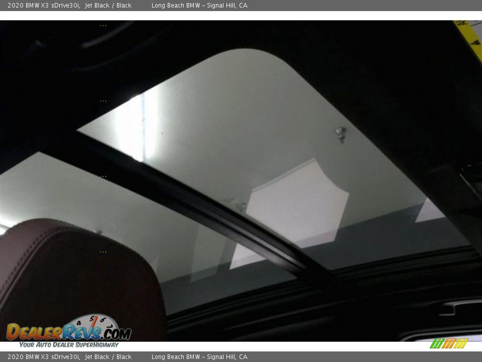 2020 BMW X3 sDrive30i Jet Black / Black Photo #25