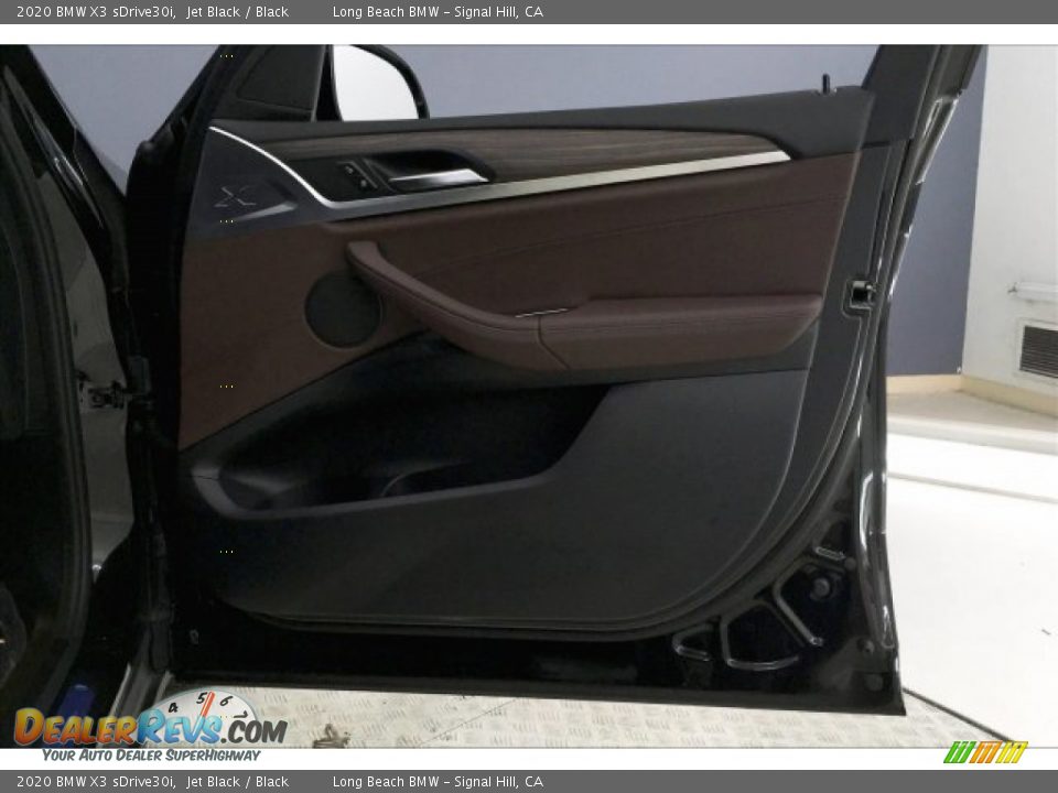 2020 BMW X3 sDrive30i Jet Black / Black Photo #26