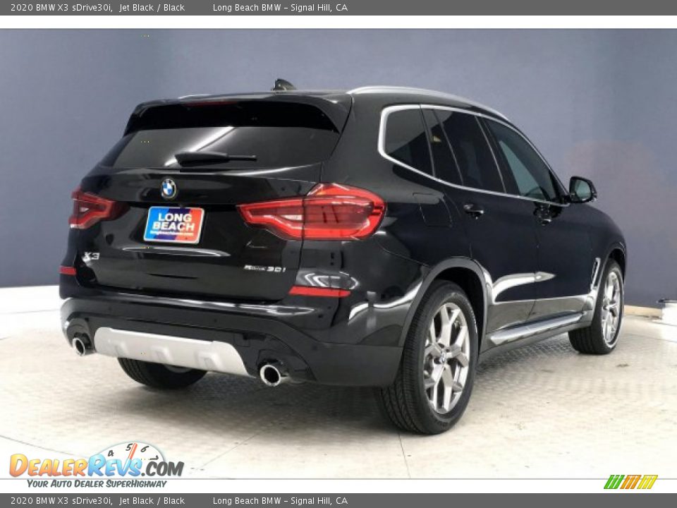 2020 BMW X3 sDrive30i Jet Black / Black Photo #30
