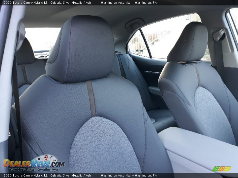 2020 Toyota Camry Hybrid LE Celestial Silver Metallic / Ash Photo #34