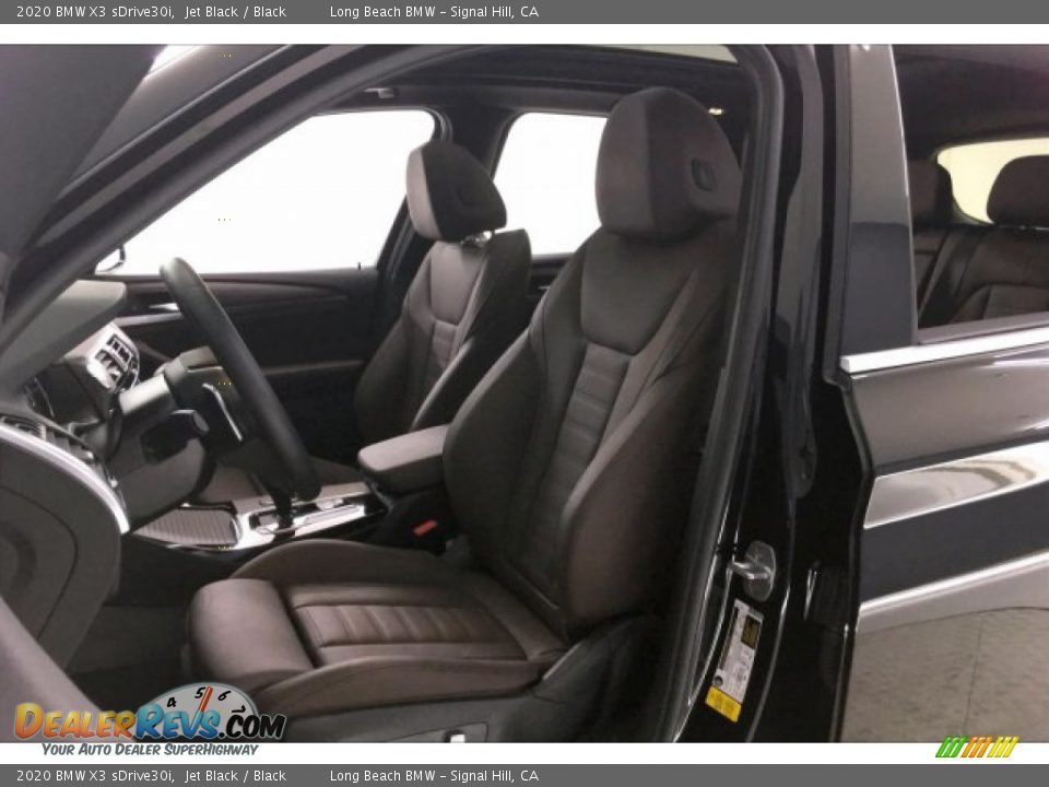 2020 BMW X3 sDrive30i Jet Black / Black Photo #32