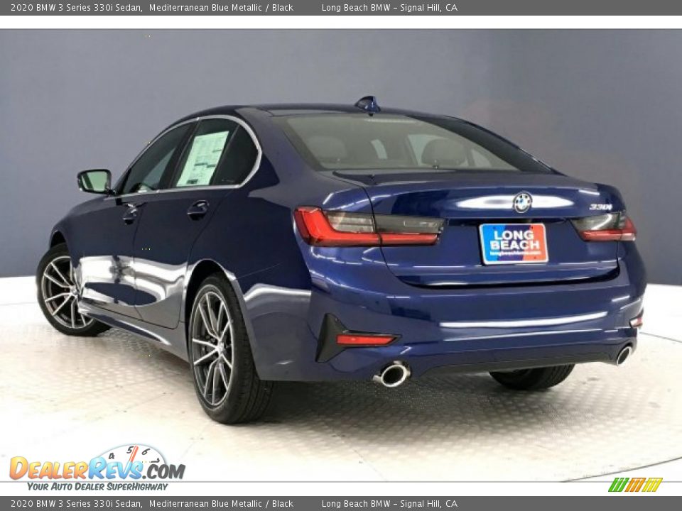 2020 BMW 3 Series 330i Sedan Mediterranean Blue Metallic / Black Photo #2