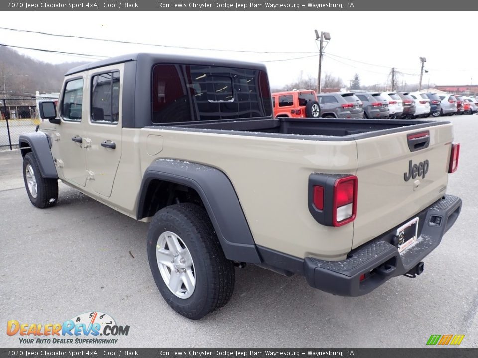 2020 Jeep Gladiator Sport 4x4 Gobi / Black Photo #3