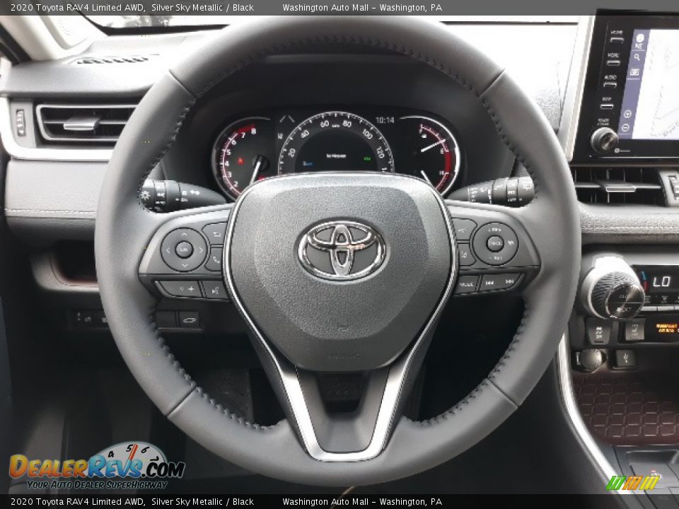 2020 Toyota RAV4 Limited AWD Steering Wheel Photo #4
