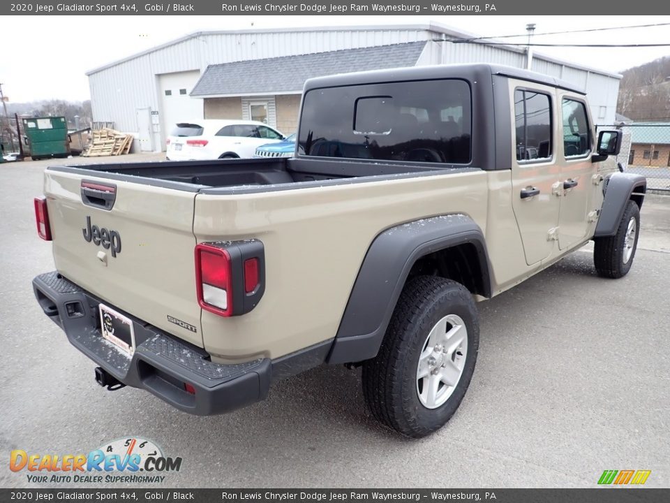 2020 Jeep Gladiator Sport 4x4 Gobi / Black Photo #5