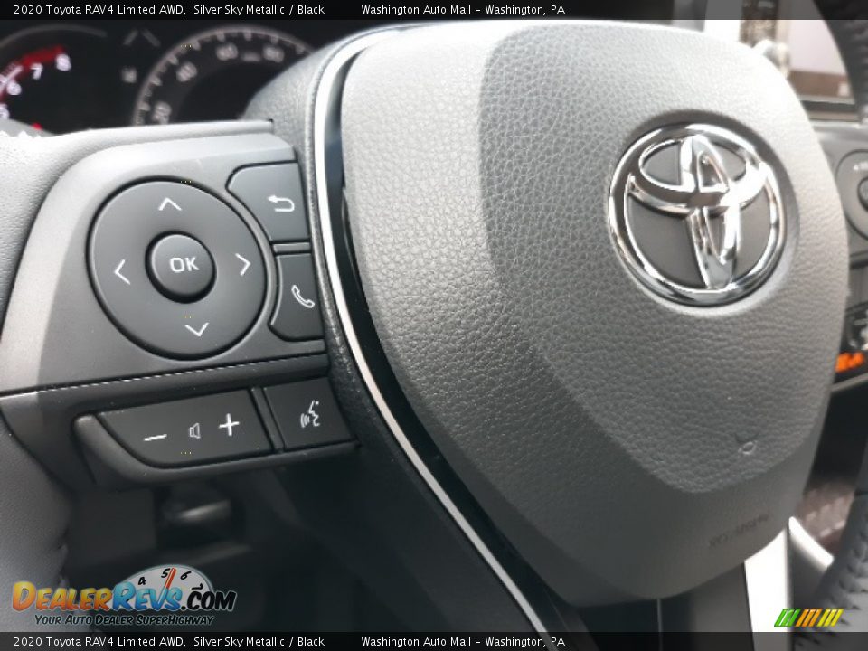 2020 Toyota RAV4 Limited AWD Steering Wheel Photo #5