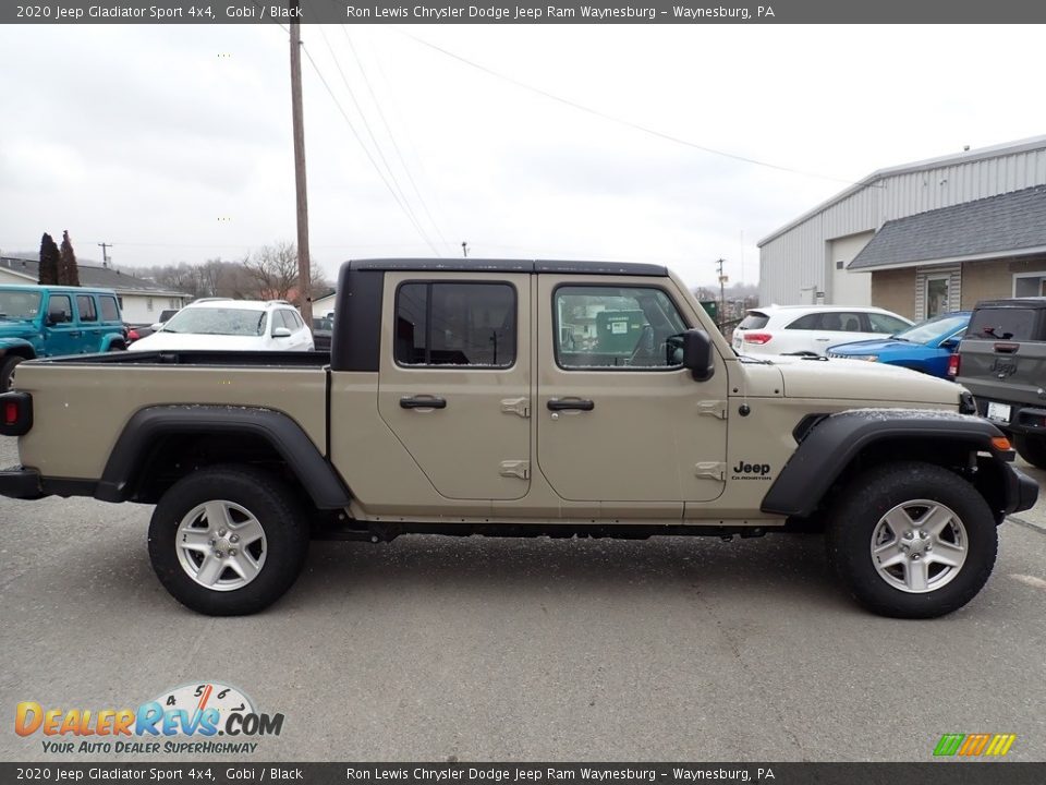 2020 Jeep Gladiator Sport 4x4 Gobi / Black Photo #6