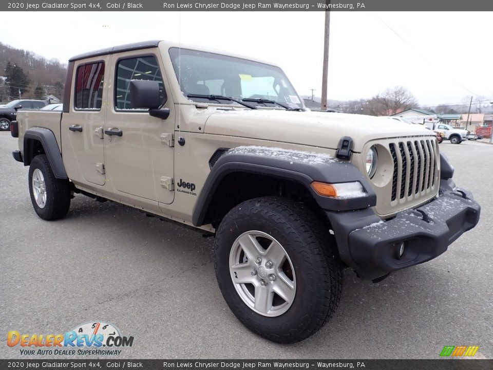 2020 Jeep Gladiator Sport 4x4 Gobi / Black Photo #7