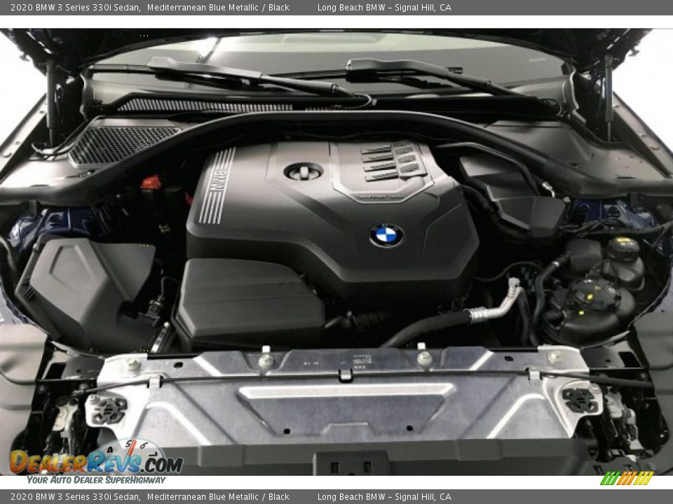 2020 BMW 3 Series 330i Sedan 2.0 Liter DI TwinPower Turbocharged DOHC 16-Valve VVT 4 Cylinder Engine Photo #8