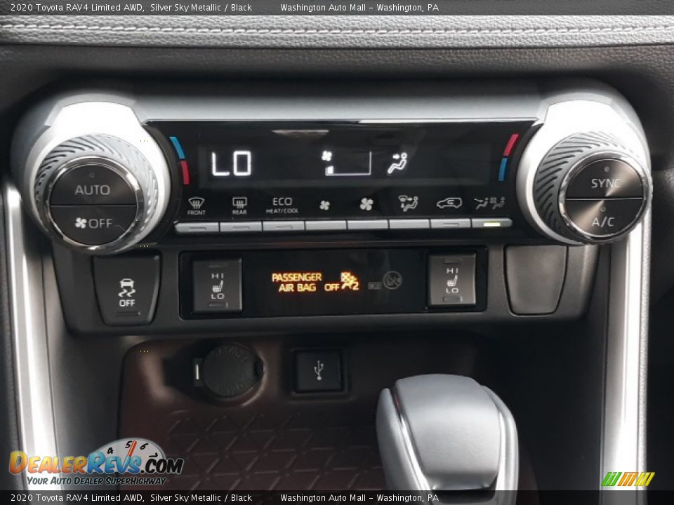 Controls of 2020 Toyota RAV4 Limited AWD Photo #14