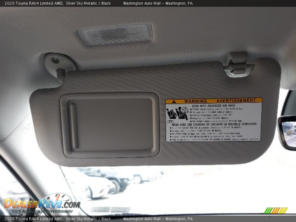 2020 Toyota RAV4 Limited AWD Silver Sky Metallic / Black Photo #19