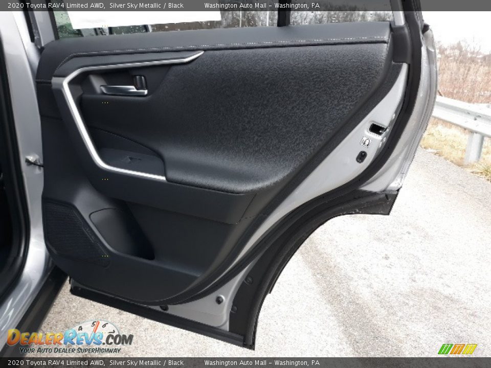 2020 Toyota RAV4 Limited AWD Silver Sky Metallic / Black Photo #34