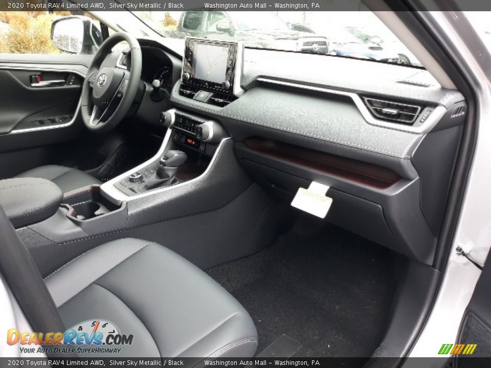 2020 Toyota RAV4 Limited AWD Silver Sky Metallic / Black Photo #35