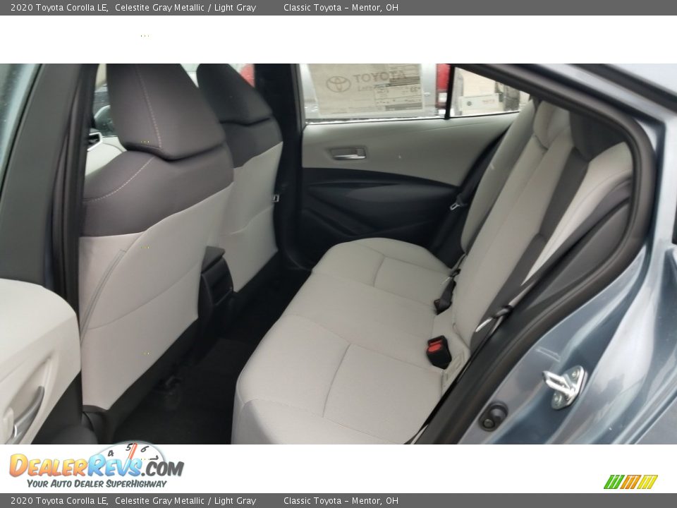 2020 Toyota Corolla LE Celestite Gray Metallic / Light Gray Photo #3