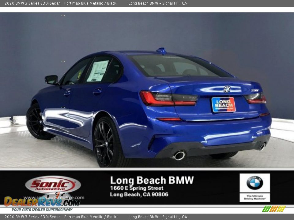 2020 BMW 3 Series 330i Sedan Portimao Blue Metallic / Black Photo #2