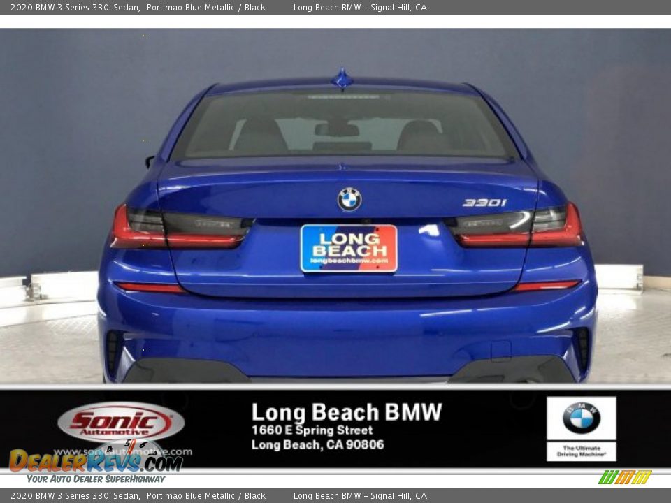2020 BMW 3 Series 330i Sedan Portimao Blue Metallic / Black Photo #3