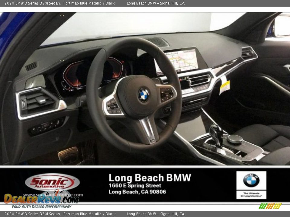 2020 BMW 3 Series 330i Sedan Portimao Blue Metallic / Black Photo #4