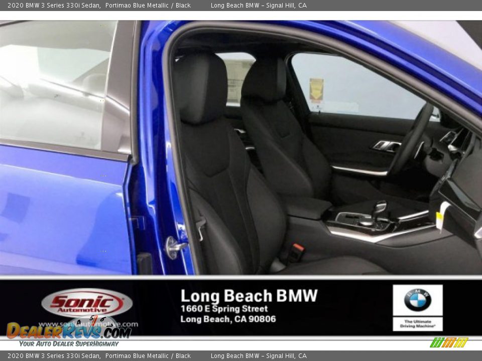 2020 BMW 3 Series 330i Sedan Portimao Blue Metallic / Black Photo #7