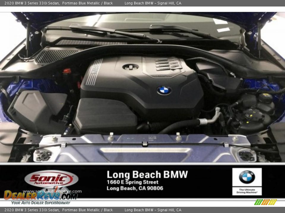2020 BMW 3 Series 330i Sedan Portimao Blue Metallic / Black Photo #8