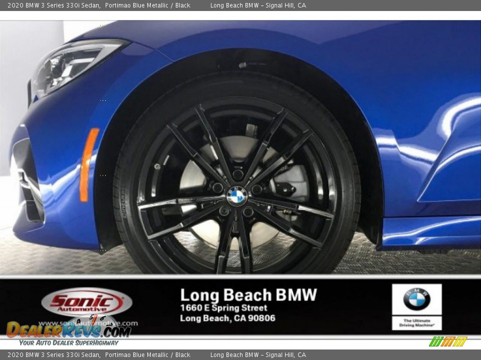 2020 BMW 3 Series 330i Sedan Portimao Blue Metallic / Black Photo #9