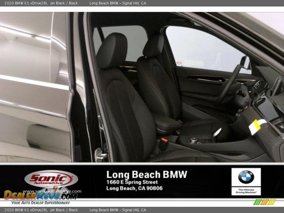 2020 BMW X1 xDrive28i Jet Black / Black Photo #7