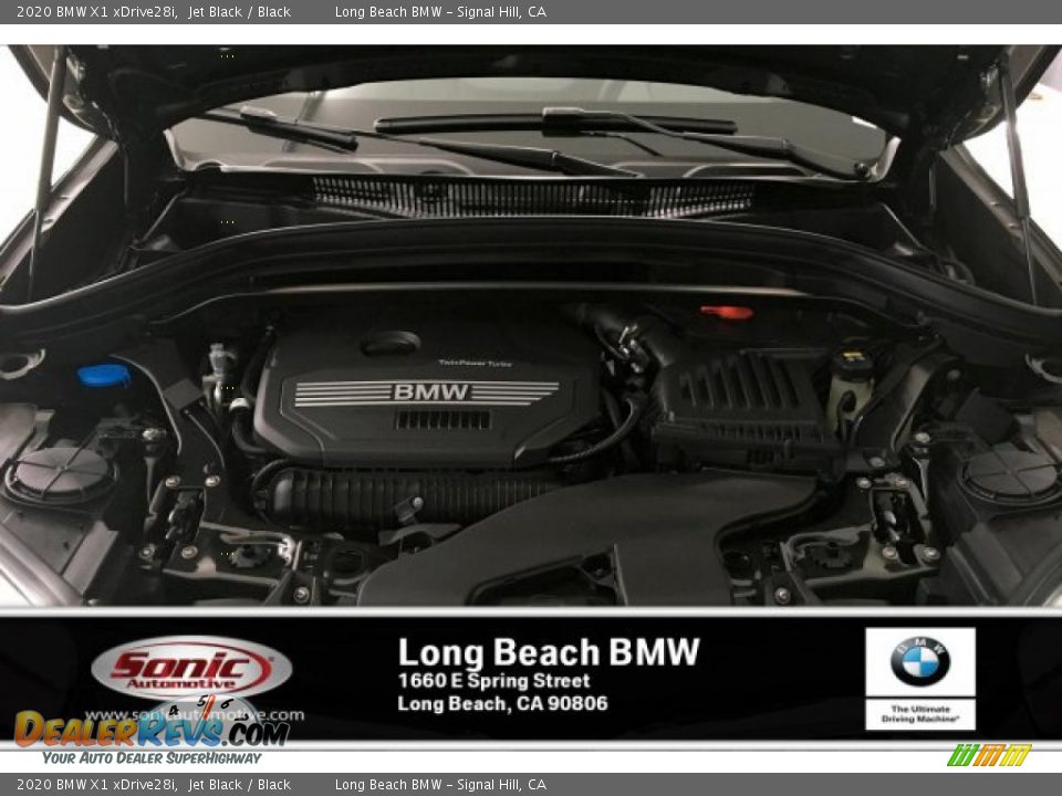 2020 BMW X1 xDrive28i Jet Black / Black Photo #8