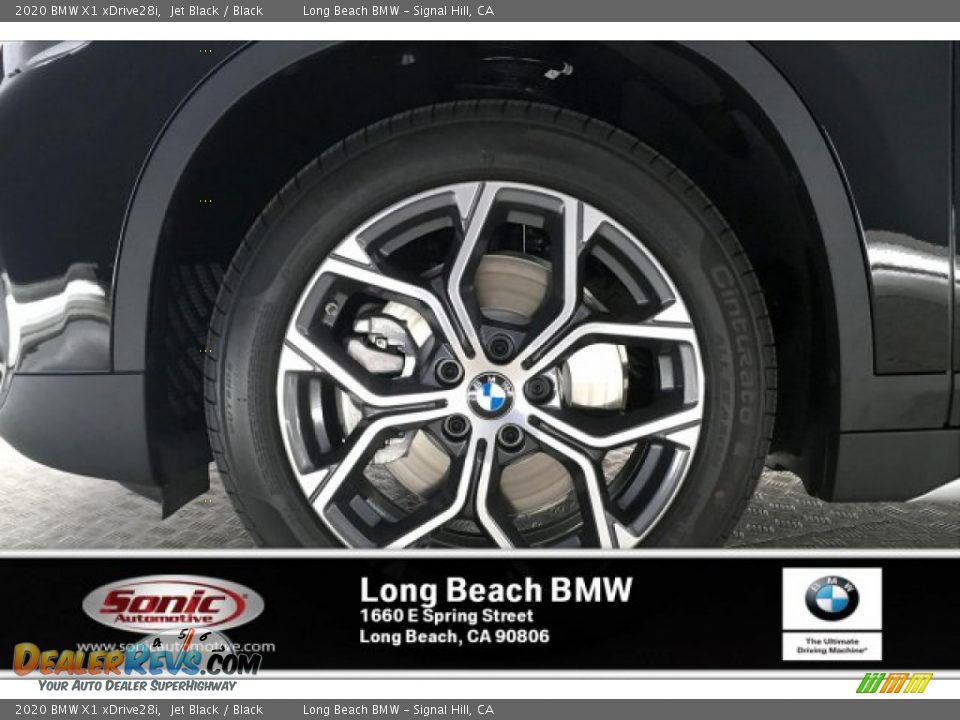 2020 BMW X1 xDrive28i Jet Black / Black Photo #9