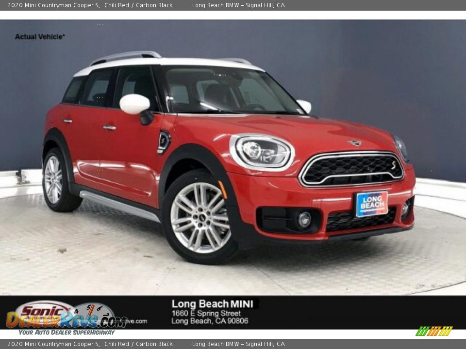 2020 Mini Countryman Cooper S Chili Red / Carbon Black Photo #1