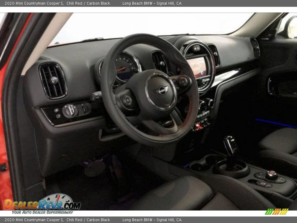2020 Mini Countryman Cooper S Chili Red / Carbon Black Photo #4