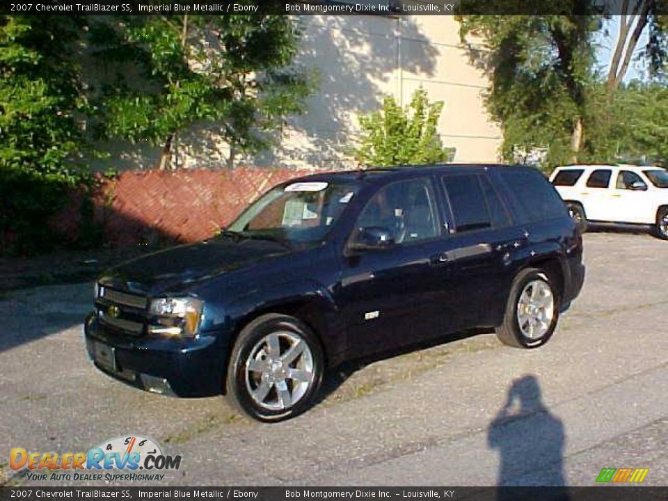 2007 Chevrolet TrailBlazer SS Imperial Blue Metallic / Ebony Photo #1