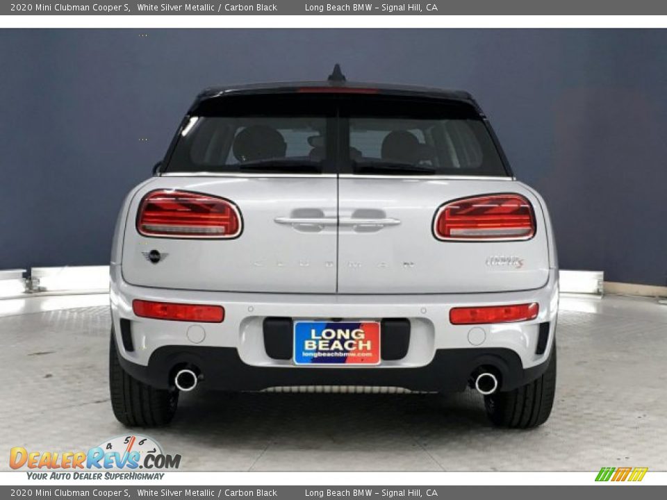 2020 Mini Clubman Cooper S White Silver Metallic / Carbon Black Photo #3