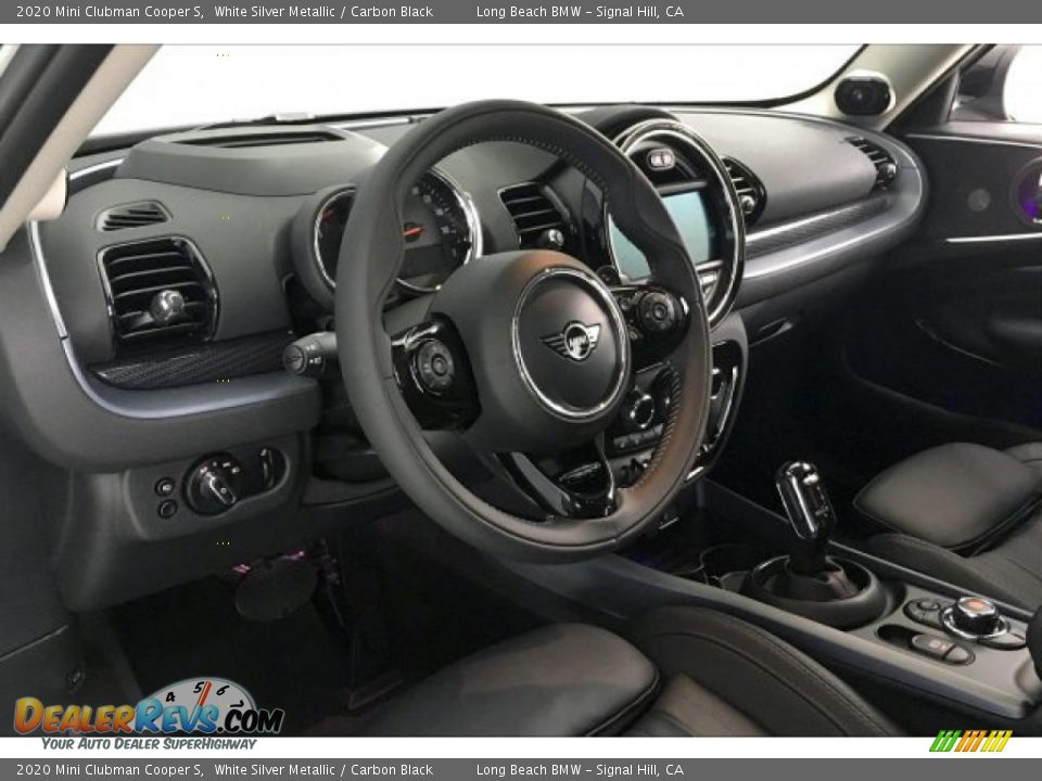 2020 Mini Clubman Cooper S White Silver Metallic / Carbon Black Photo #4