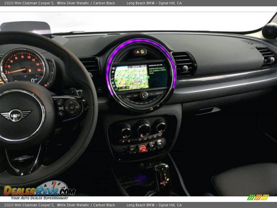2020 Mini Clubman Cooper S White Silver Metallic / Carbon Black Photo #5