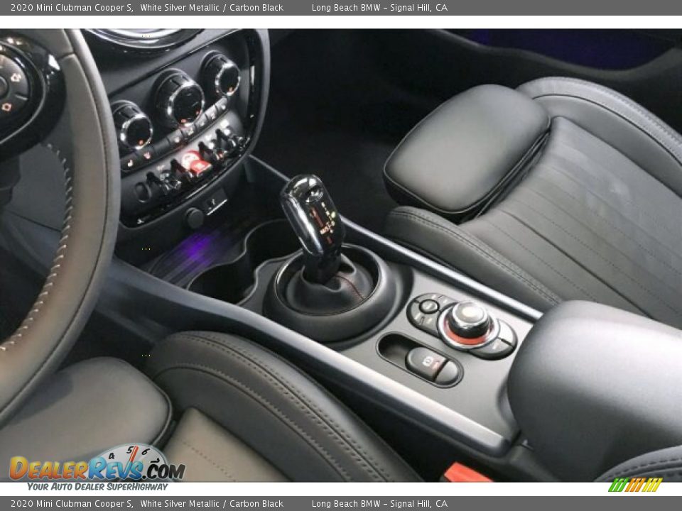 2020 Mini Clubman Cooper S White Silver Metallic / Carbon Black Photo #6