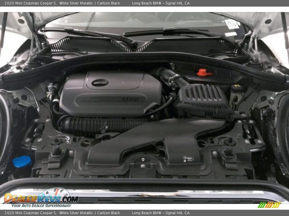 2020 Mini Clubman Cooper S White Silver Metallic / Carbon Black Photo #8