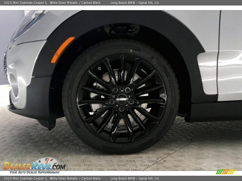 2020 Mini Clubman Cooper S White Silver Metallic / Carbon Black Photo #9