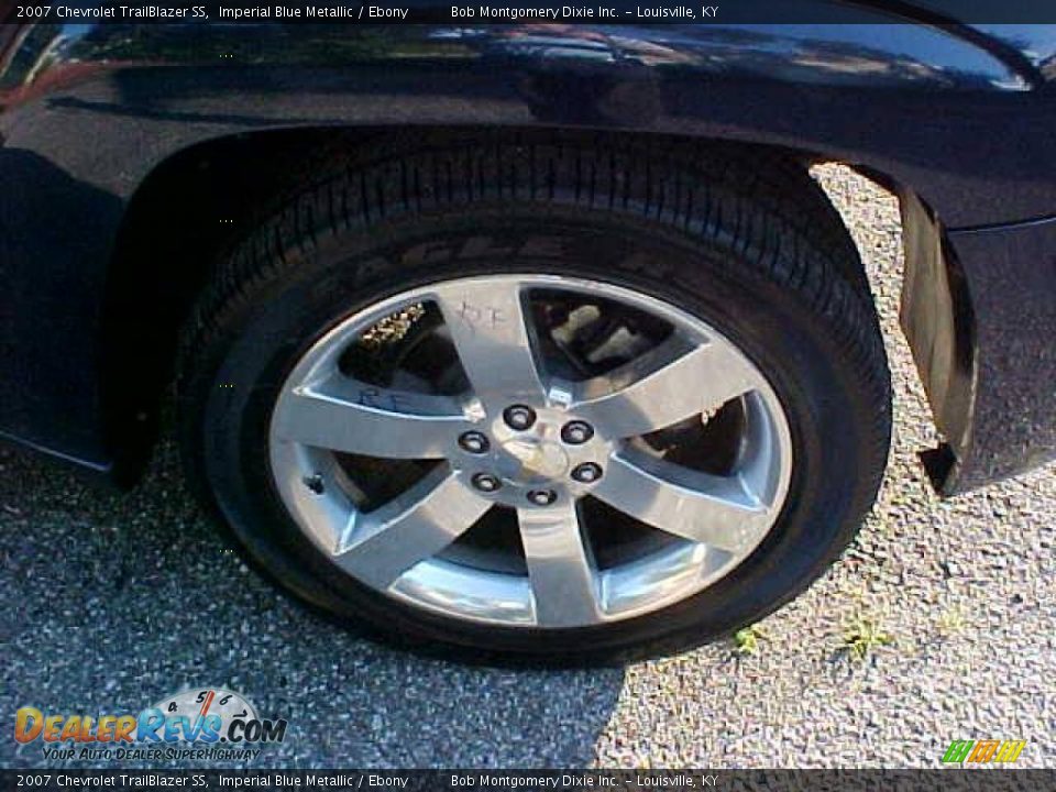 2007 Chevrolet TrailBlazer SS Imperial Blue Metallic / Ebony Photo #4