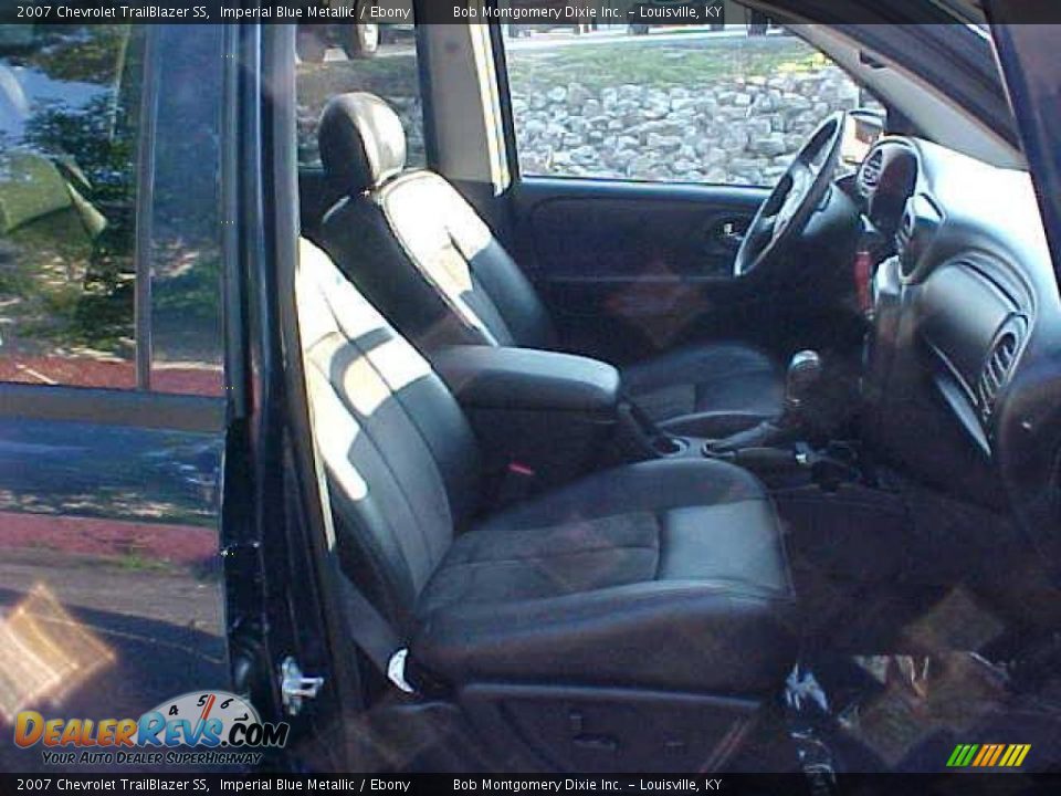 2007 Chevrolet TrailBlazer SS Imperial Blue Metallic / Ebony Photo #5