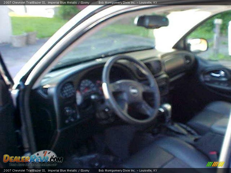 2007 Chevrolet TrailBlazer SS Imperial Blue Metallic / Ebony Photo #8