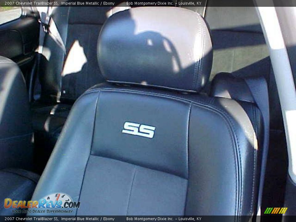 2007 Chevrolet TrailBlazer SS Imperial Blue Metallic / Ebony Photo #10