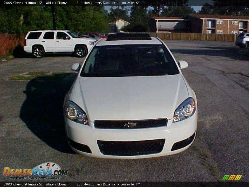 2009 Chevrolet Impala SS White / Ebony Photo #2