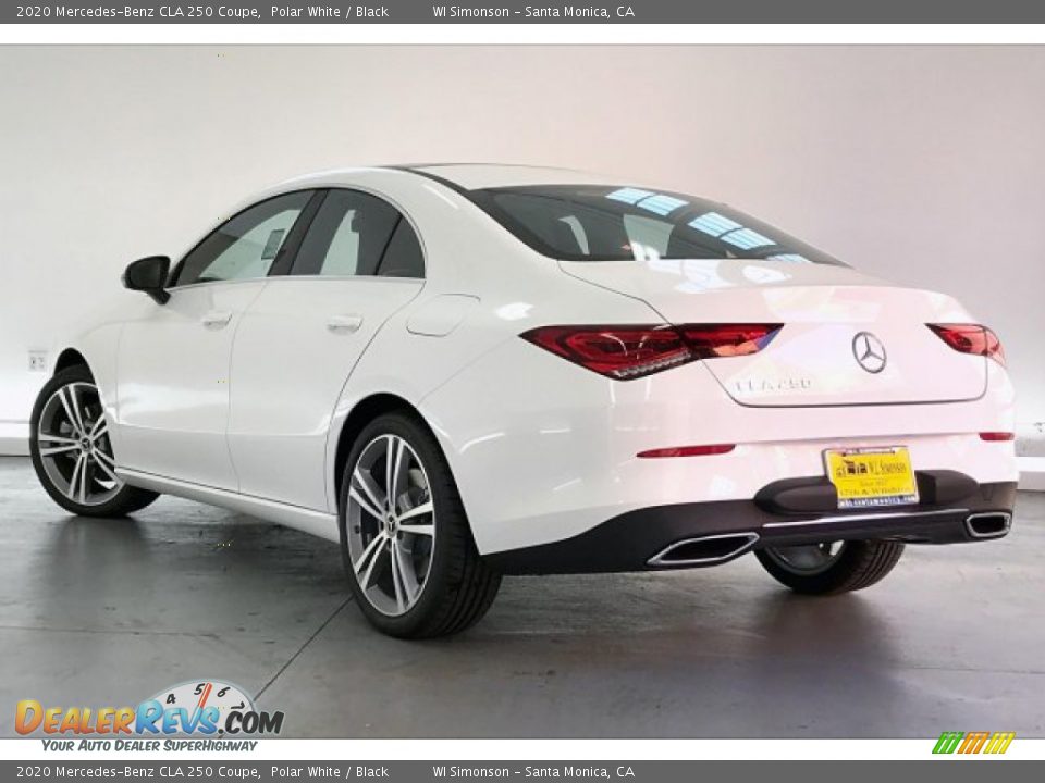 2020 Mercedes-Benz CLA 250 Coupe Polar White / Black Photo #2