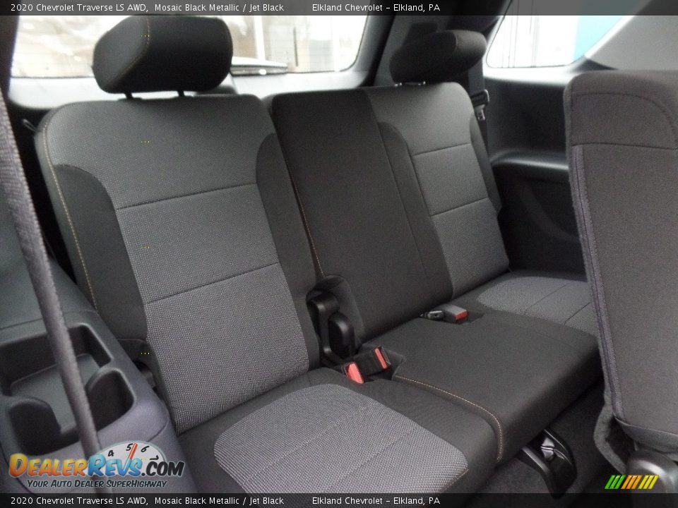 2020 Chevrolet Traverse LS AWD Mosaic Black Metallic / Jet Black Photo #13