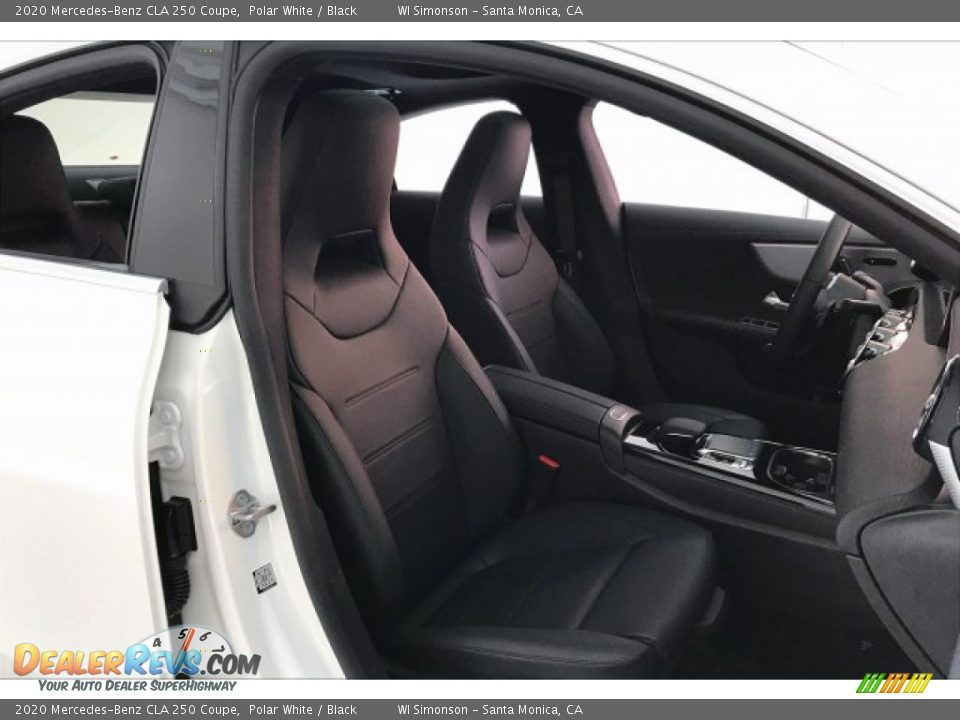 2020 Mercedes-Benz CLA 250 Coupe Polar White / Black Photo #5