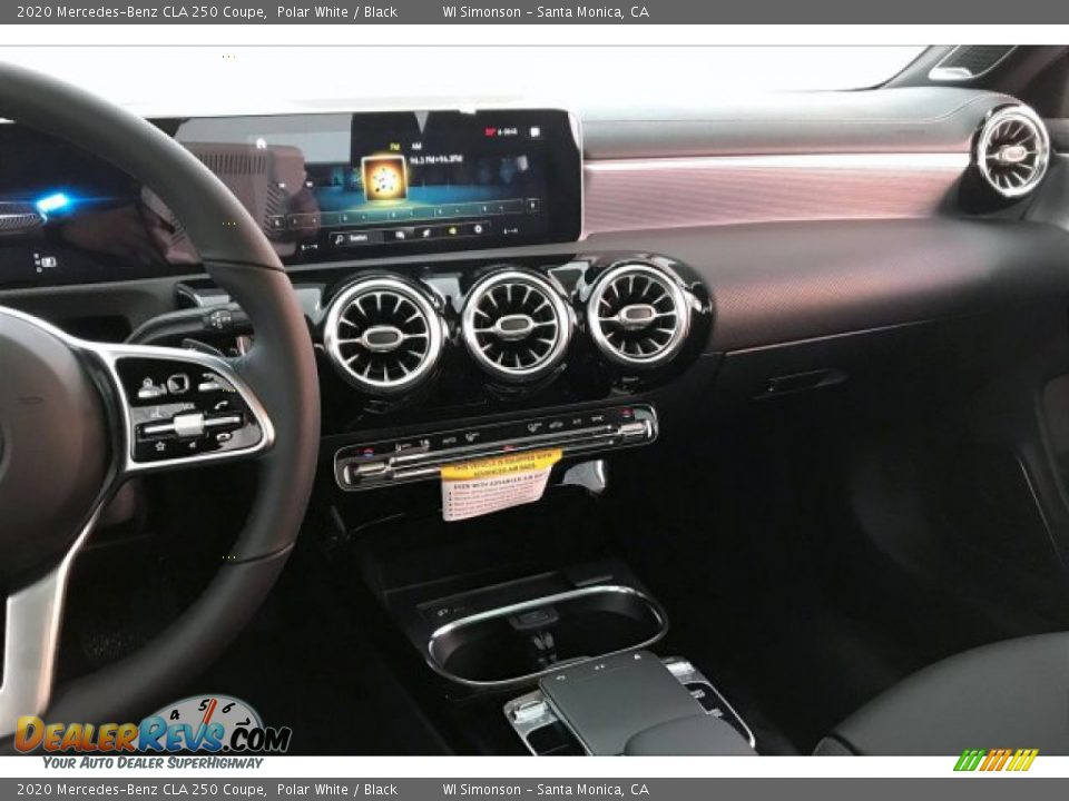 2020 Mercedes-Benz CLA 250 Coupe Polar White / Black Photo #6