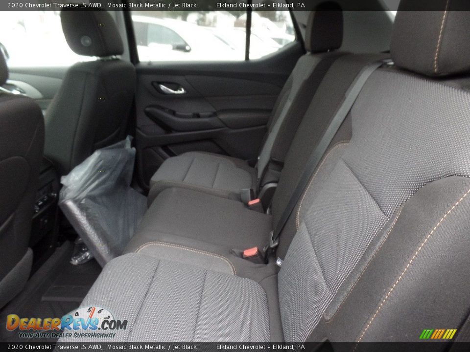 2020 Chevrolet Traverse LS AWD Mosaic Black Metallic / Jet Black Photo #16